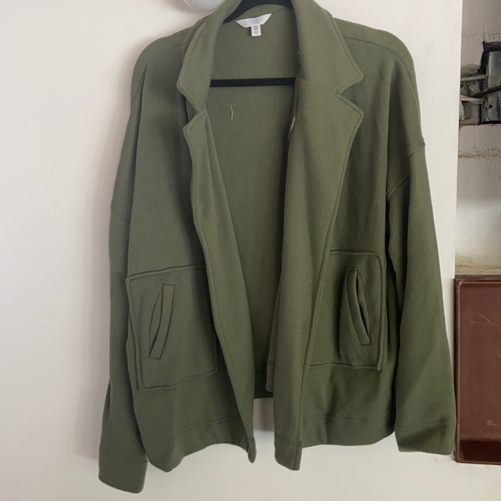 Cream cotton jacket